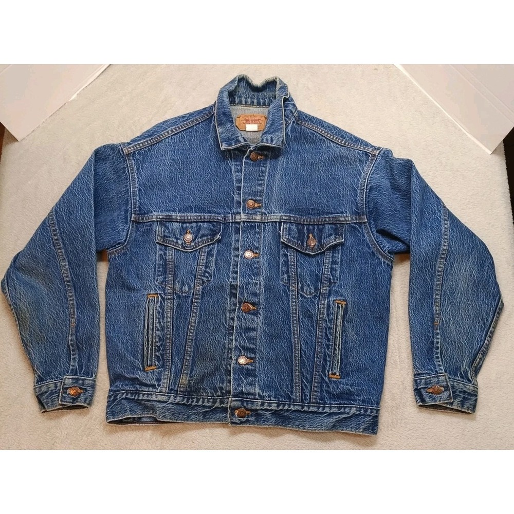 Vintage 80s 90s Levi's Trucker Jacket Type III Size Medium USA 70507-0520 Retro